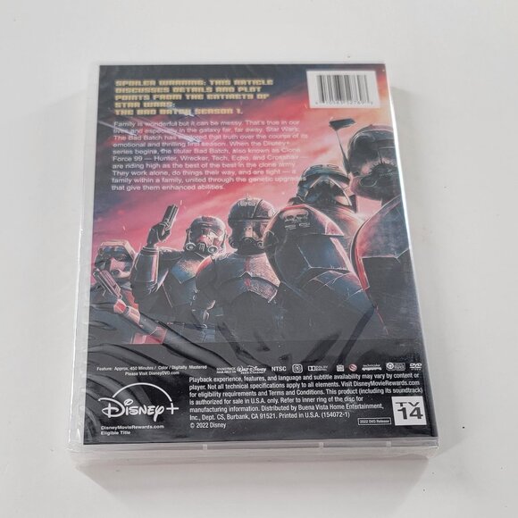 Star Wars The Bad Batch First Season DVD - Picture 2 of 4